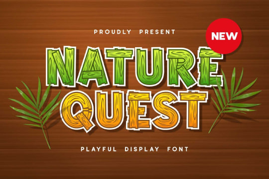Nature Quest font