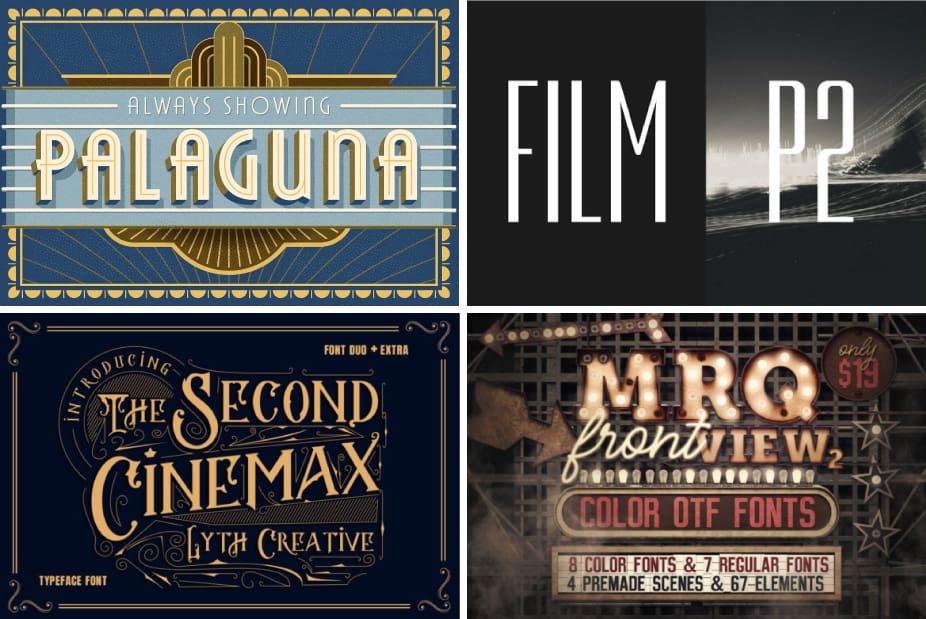 cinematic fonts cover