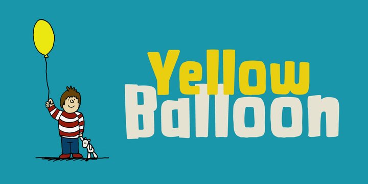Yellow Balloon font