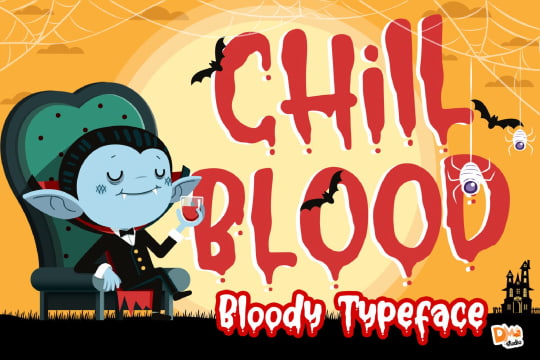 Chill Blood typeface