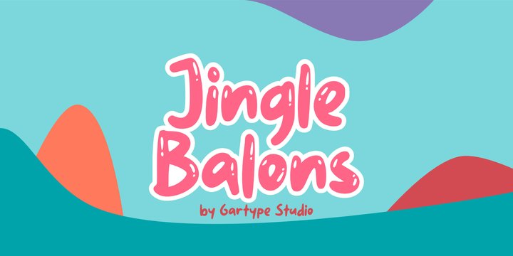 Jingle Balons GT font