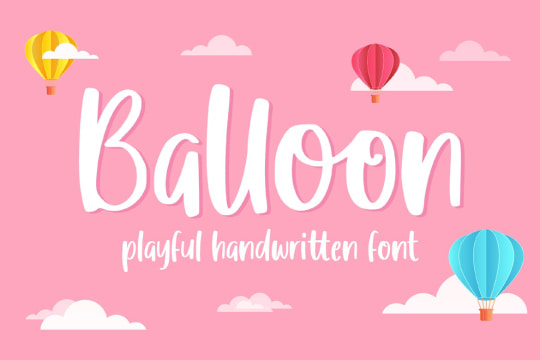 Balloon Duke font
