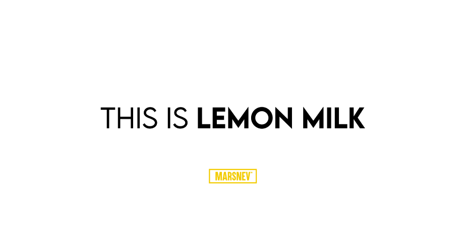 lemon milk font cover