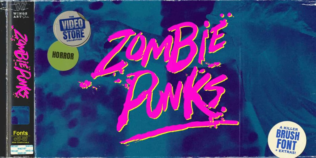 Zombie Punks font