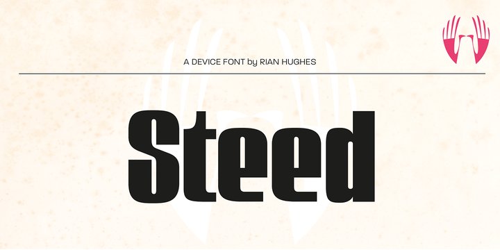 Steed font