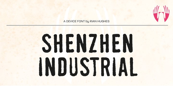 Shenzhen Industrial font