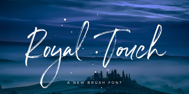 Royal Touch font