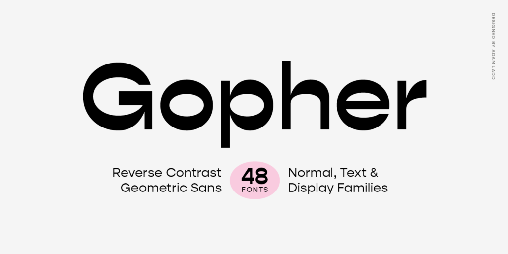 Gopher font