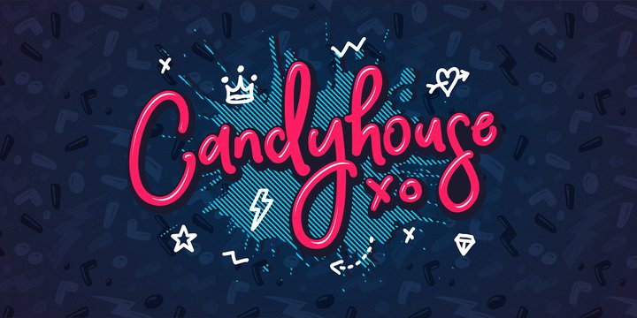 Candyhouse font
