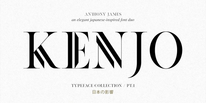 Kenjo font
