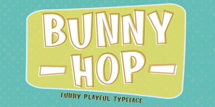 Bunny Hop font
