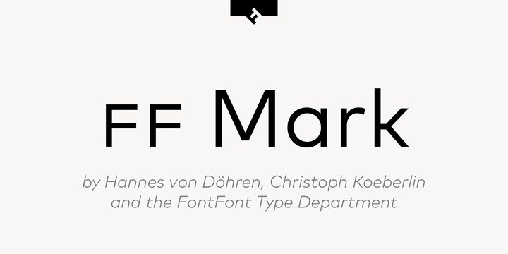 FF Mark font