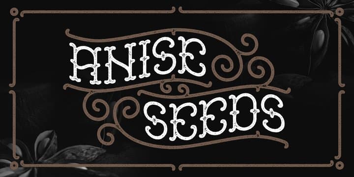 Anise Seeds font
