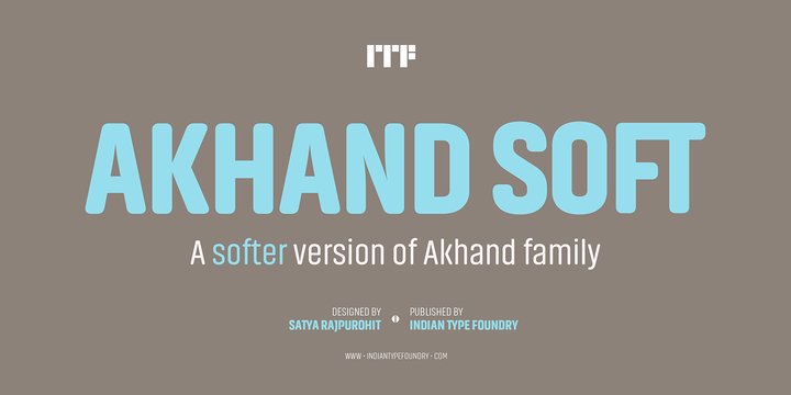 Akhand Soft font