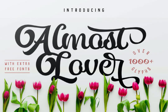 Almost Lover font