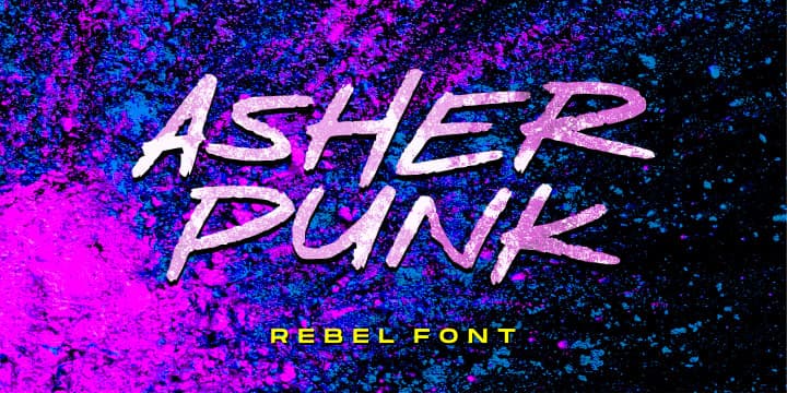 Asher Punk FONT