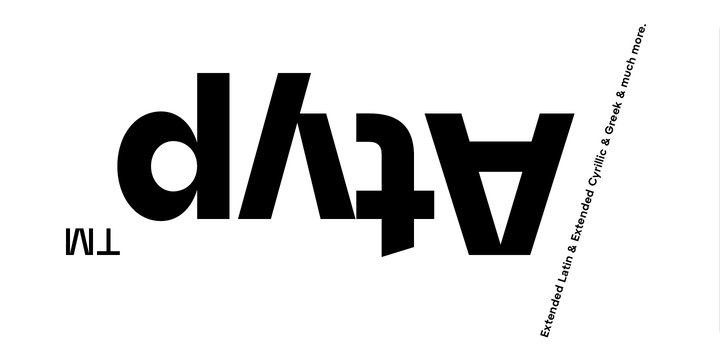 Atyp font