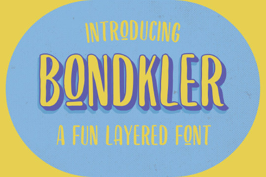 Bondkler Playful Font