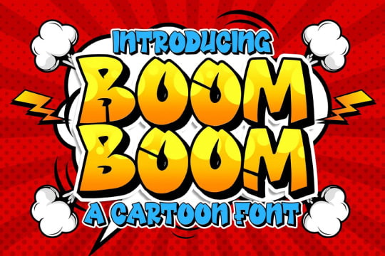 Boom Boom Cartoon Font