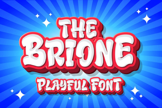Brione - Playful Font