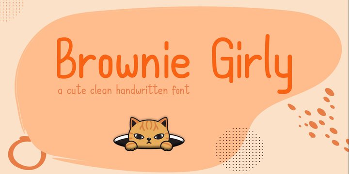 Brownie Girly font