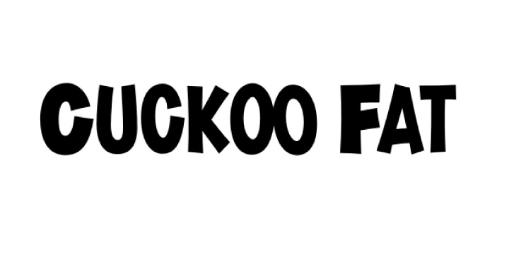 Cuckoo Fat font