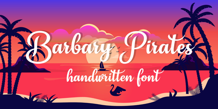 Barbary Pirates font