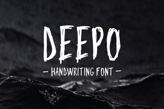 Deepo - Handwriting Font
