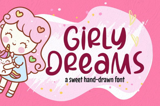 Girly Dreams font