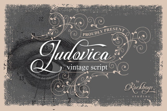 Ludovica - Vintage Script font