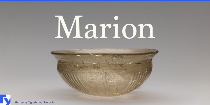 Marion font