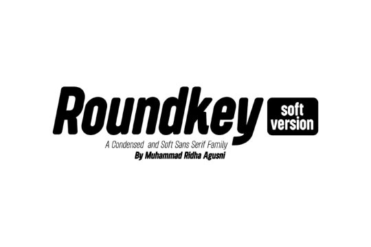Roundkey Soft Version font