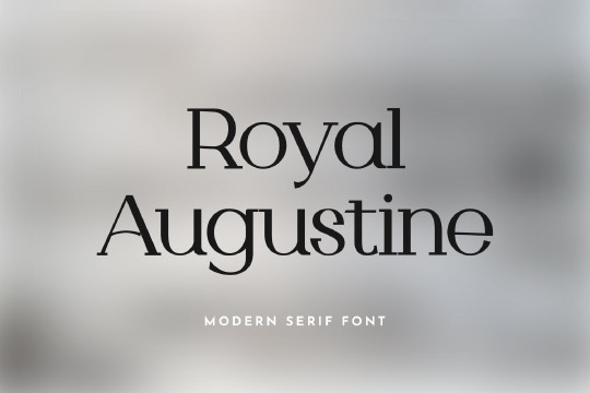 Royal Augustine Serif Font