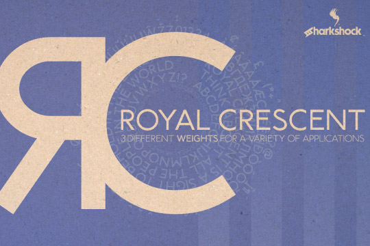 Royal Crescent font