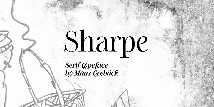 Sharpe font
