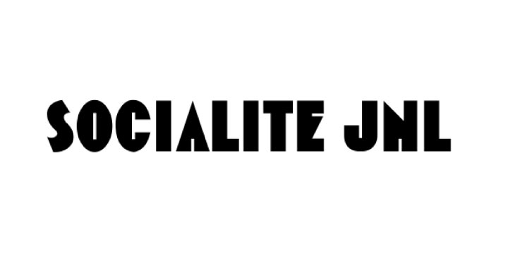 Socialite JNL font