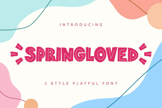Springloved - Playful Font