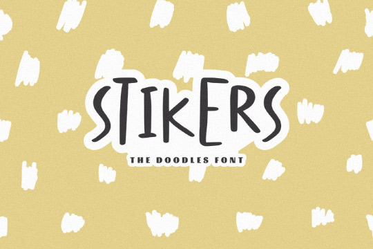Stikers - The Doodles Font