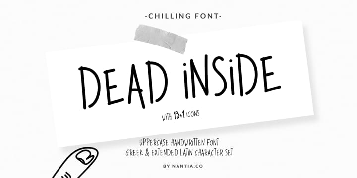 Dead Inside font