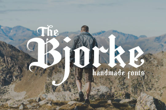 The Bjorke font