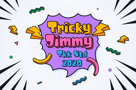 Tricky Jimmy - Comic Cartoon Font
