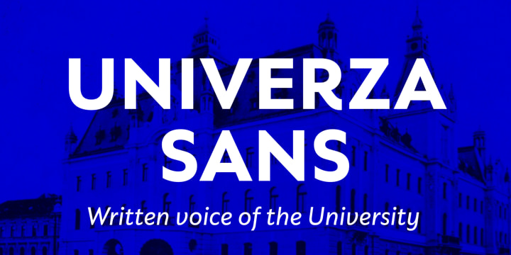 Univerza Sans font