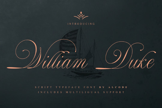 William Duke font