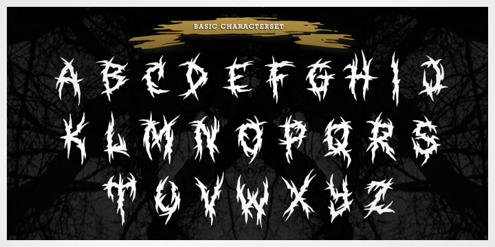 XXII Total Death font