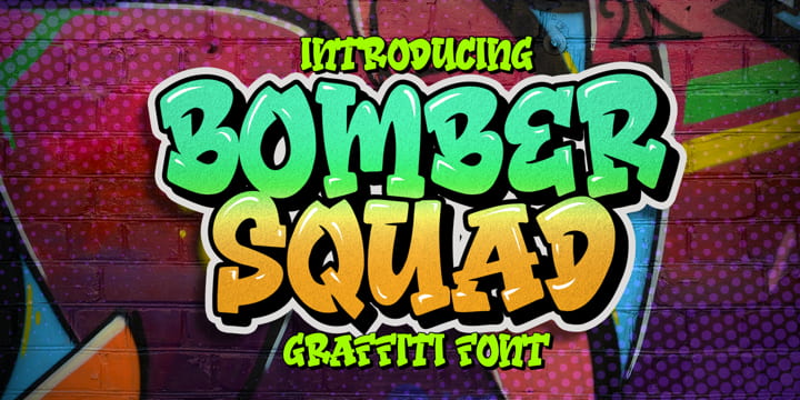 Bomber Squad font