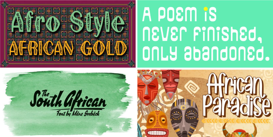 african fonts cover