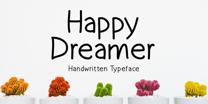 Happy Dreamer font
