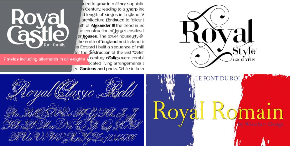 royal fonts cover