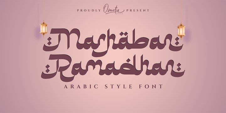 Marhaban Ramadhan font