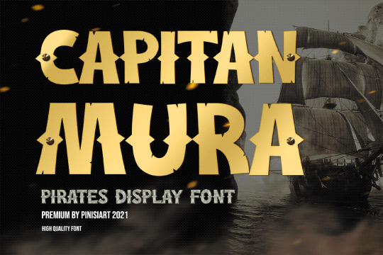 Capitan Mura font